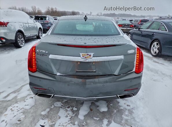 1G6AY5SS0G0134075 2016 CADILLAC CTS Серый Вид сзади