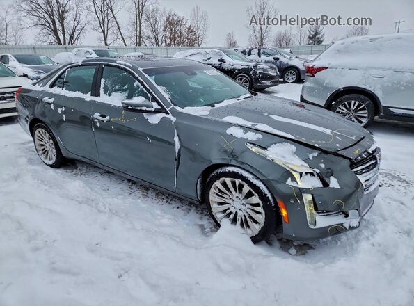 1G6AY5SS0G0134075 2016 CADILLAC CTS Серый Передняя правая четверть