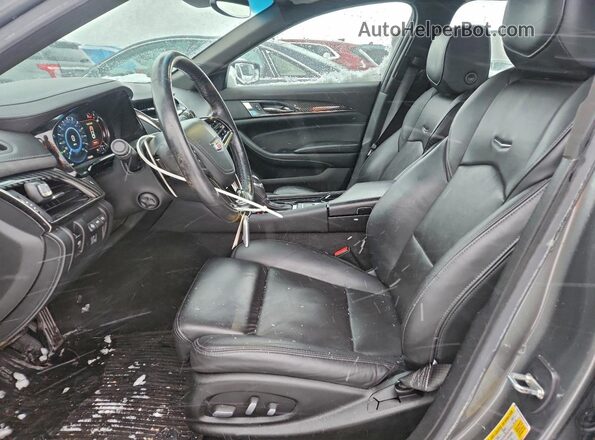 1G6AY5SS0G0134075 2016 CADILLAC CTS Серый Вид салона спереди