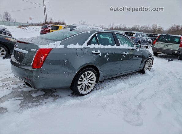 1G6AY5SS0G0134075 2016 CADILLAC CTS Серый Задняя правая четверть