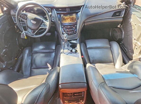 1G6AY5SS2H0168262 2017 CADILLAC CTS Угольный Вид панели приборов