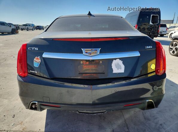1G6AY5SS2H0168262 2017 CADILLAC CTS Угольный Вид сзади