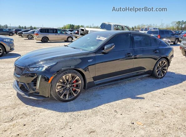 1G6D25R65R0860900 2024 CADILLAC CT5 Черный Передняя левая четверть