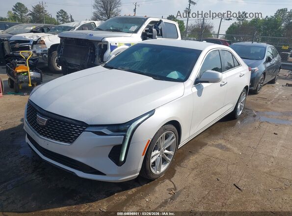 1G6DA5RK4R0126927 2024 CADILLAC CT4 White Przód lewy