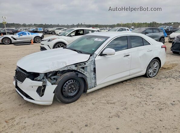 1G6DB5RK1R0113436 2024 CADILLAC CT4 Белый Передняя левая четверть