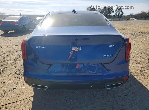 1G6DB5RK2P0115466 2023 CADILLAC CT4 Blue უკანა ხედი