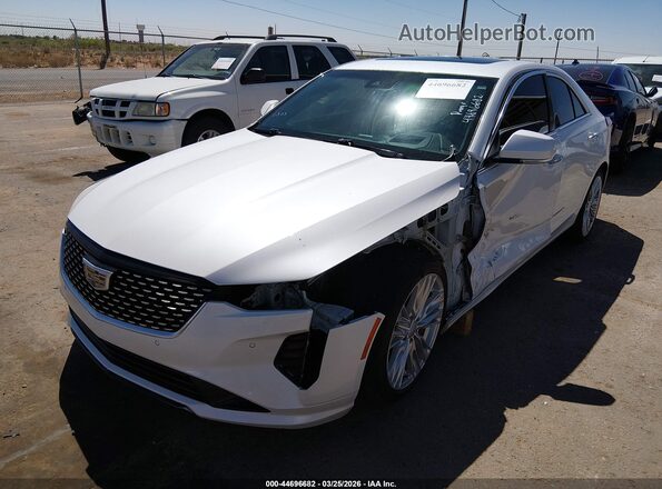 1G6DB5RK4N0121895 2022 CADILLAC CT4 White Przód lewy
