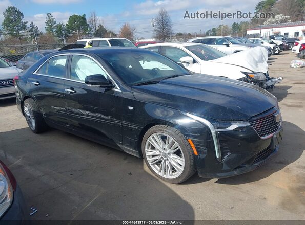 1G6DB5RK9P0127985 2023 CADILLAC CT4 Black Widok wnętrza z tyłu