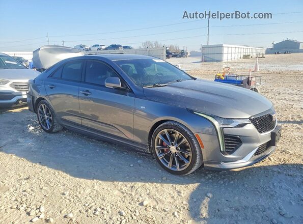 1G6DC5RK6L0155525 2020 CADILLAC CT4 Серый Передняя правая четверть