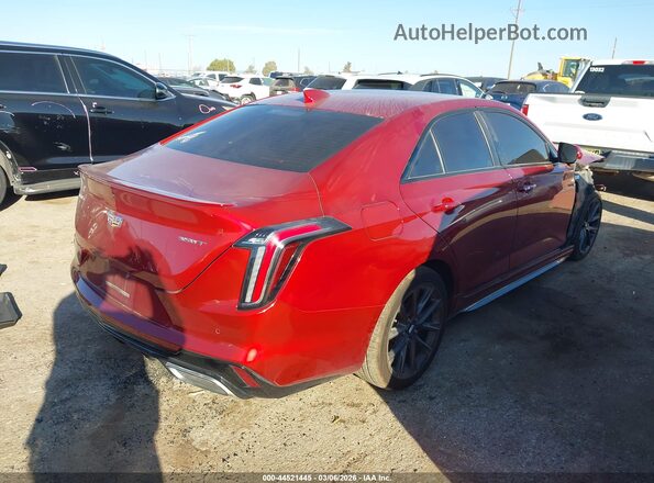 1G6DC5RK7P0118599 2023 CADILLAC CT4 Темно-бордовый Задняя правая четверть