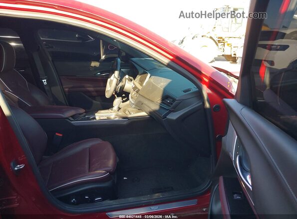 1G6DC5RK7P0118599 2023 CADILLAC CT4 Темно-бордовый Вид салона спереди
