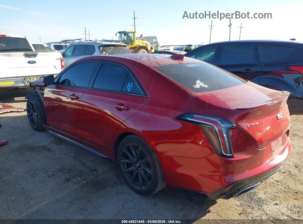 1G6DC5RK7P0118599 2023 CADILLAC CT4 Темно-бордовый Задняя левая четверть