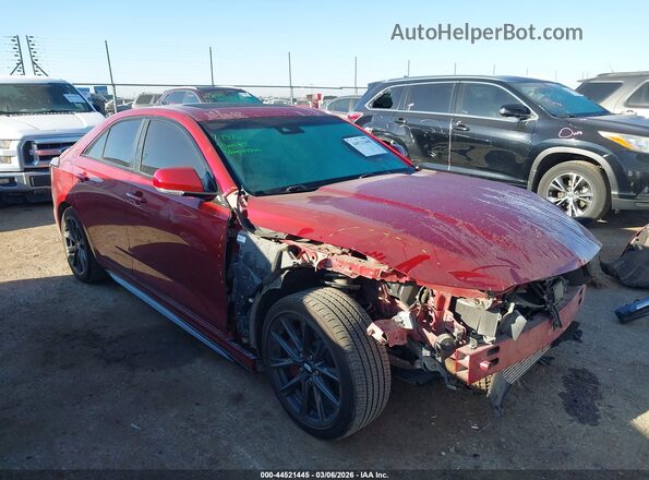 1G6DC5RK7P0118599 2023 CADILLAC CT4 Темно-бордовый Передняя правая четверть