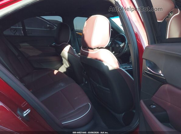 1G6DC5RK7P0118599 2023 CADILLAC CT4 Темно-бордовый Вид наклейки с VIN-кодом