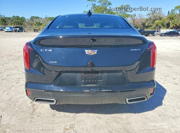 1G6DF5RK1N0106906 2022 CADILLAC CT4 Черный Вид сзади