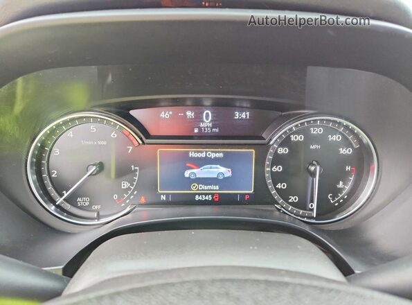 1G6DF5RK5P0131956 2023 CADILLAC CT4 Black Widok zestawu wskaźników