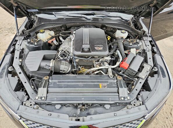 1G6DF5RK5P0131956 2023 CADILLAC CT4 Black Widok wnętrza z tyłu