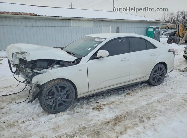 1G6DG5RK4R0101587 2024 CADILLAC CT4 Белый Передняя левая четверть