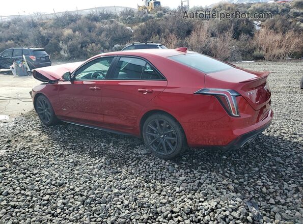 1G6DH5RL7P0126678 2023 CADILLAC CT4 Красный Задняя левая четверть