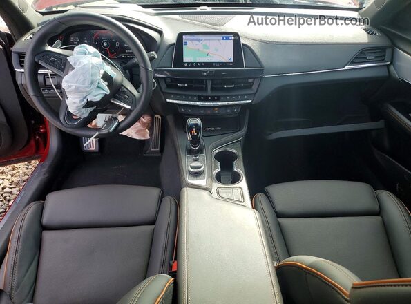 1G6DH5RL7P0126678 2023 CADILLAC CT4 Красный Вид панели приборов