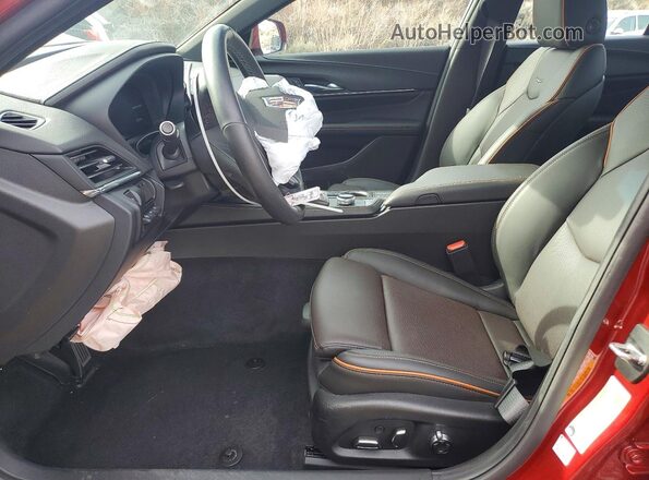 1G6DH5RL7P0126678 2023 CADILLAC CT4 Красный Вид салона спереди