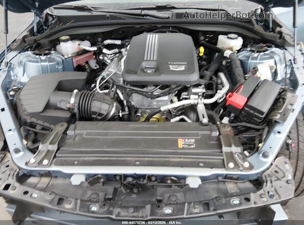 1G6DM5RK6R0111952 2024 CADILLAC CT5 Blue უკანა ხედი