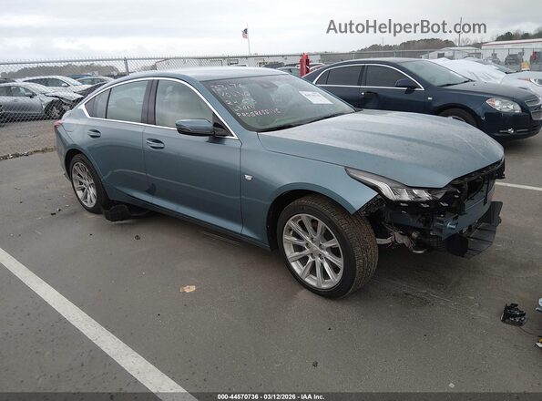 1G6DM5RK6R0111952 2024 CADILLAC CT5 Blue წინა მარჯვენა