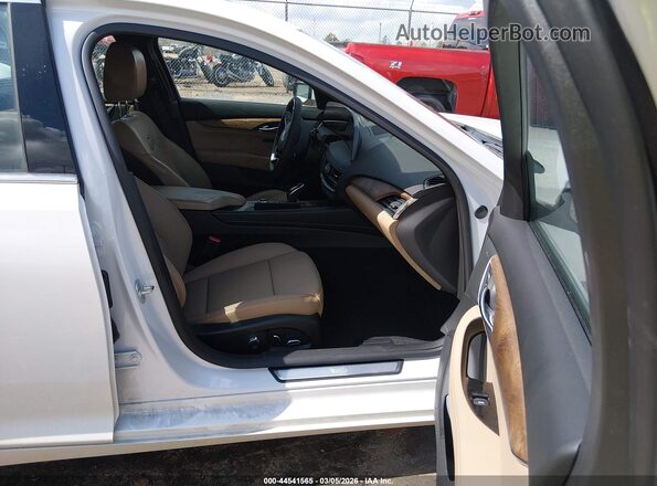 1G6DN5RK2S0103253 2025 CADILLAC CT5 White Widok wnętrza z przodu