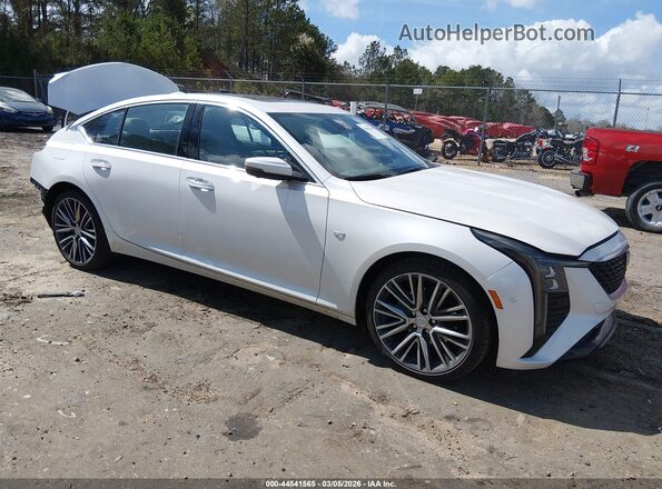 1G6DN5RK2S0103253 2025 CADILLAC CT5 White Przód prawy