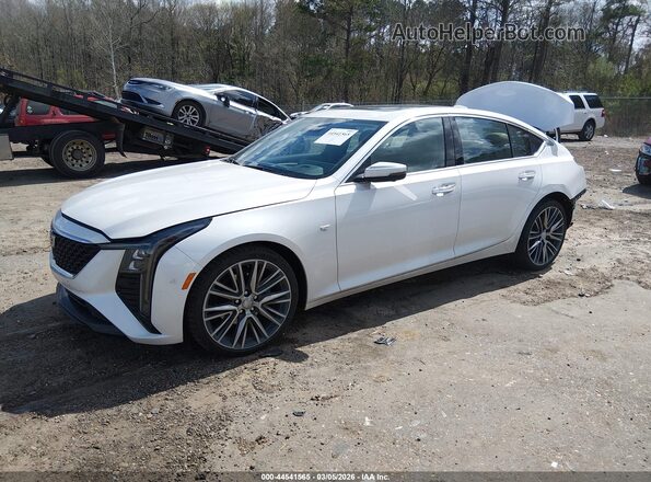 1G6DN5RK2S0103253 2025 CADILLAC CT5 White Przód lewy