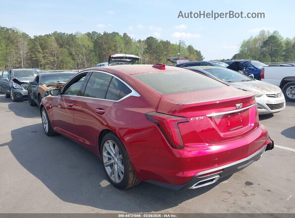 1G6DN5RK7T0102505 2026 CADILLAC CT5 Red Tył lewy