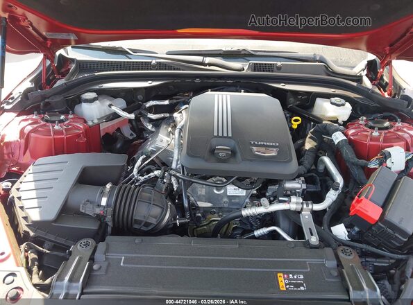 1G6DN5RK7T0102505 2026 CADILLAC CT5 Red Widok z tyłu