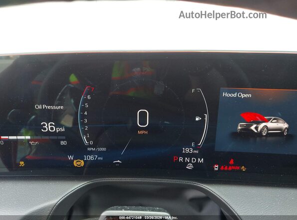 1G6DN5RK7T0102505 2026 CADILLAC CT5 Red Widok tylnych siedzeń