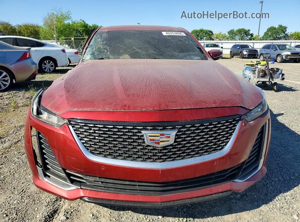 1G6DN5RW1P0121379 2023 CADILLAC CT5 Burgundy Widok z przodu