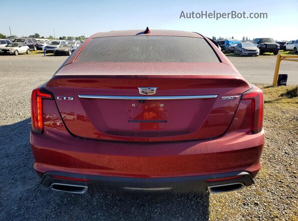 1G6DN5RW1P0121379 2023 CADILLAC CT5 Burgundy Widok z tyłu