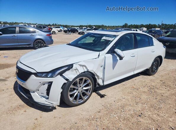 1G6DP5RK5N0128338 2022 CADILLAC CT5 Белый Передняя левая четверть