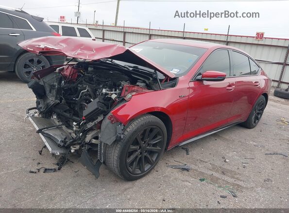1G6DR5RWXP0116329 2023 CADILLAC CT5 Красный Передняя левая четверть