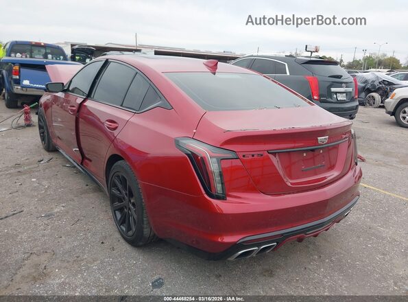 1G6DR5RWXP0116329 2023 CADILLAC CT5 Красный Задняя левая четверть