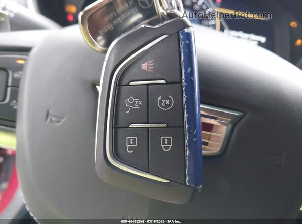 1G6DR5RWXP0116329 2023 CADILLAC CT5 Красный Вид панели приборов