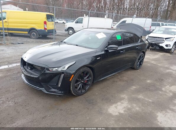 1G6DR5RWXP0142641 2023 CADILLAC CT5 Black Առջևի ձախ երեք քառորդ տեսարան