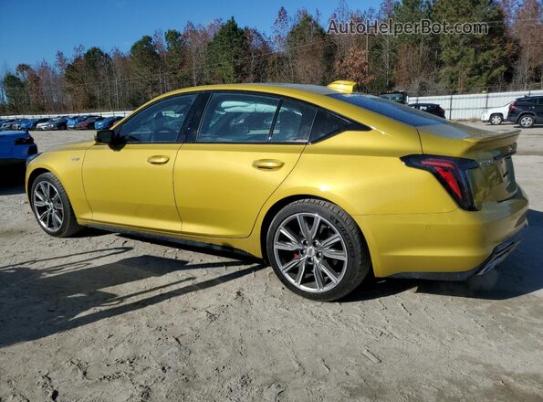 1G6DR5RWXT0100304 2026 CADILLAC CT5 Yellow Задня ліва чверть