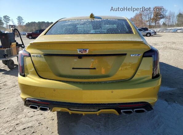 1G6DR5RWXT0100304 2026 CADILLAC CT5 Yellow Вид ззаду
