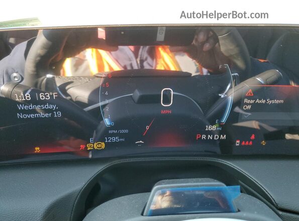 1G6DR5RWXT0100304 2026 CADILLAC CT5 Yellow Вид щитка приладів