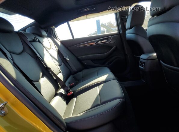 1G6DR5RWXT0100304 2026 CADILLAC CT5 Yellow Вид задніх сидінь