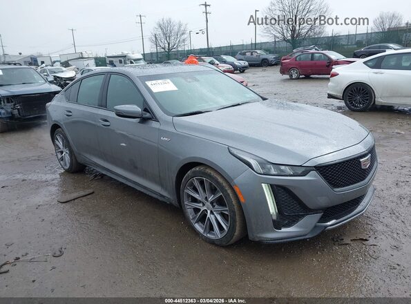 1G6DV5RW4N0125858 2022 CADILLAC CT5 Серый Передняя правая четверть