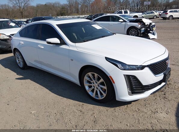 1G6DW5RK2L0125946 2020 CADILLAC CT5 Белый Передняя правая четверть