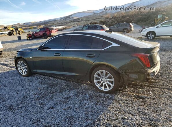 1G6DX5RK2M0117263 2021 CADILLAC CT5 Зеленый Задняя левая четверть