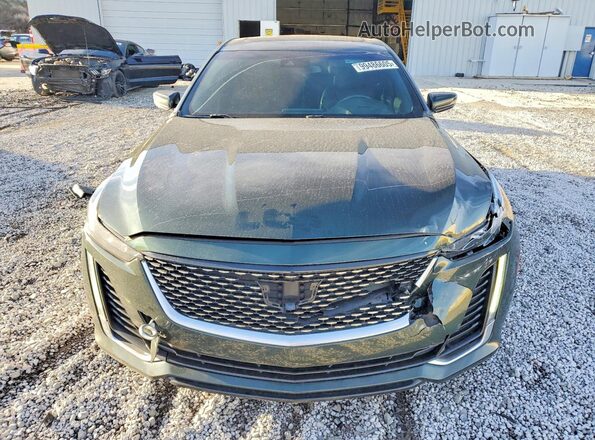 1G6DX5RK2M0117263 2021 CADILLAC CT5 Зеленый Вид спереди
