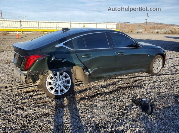 1G6DX5RK2M0117263 2021 CADILLAC CT5 Зеленый Задняя правая четверть