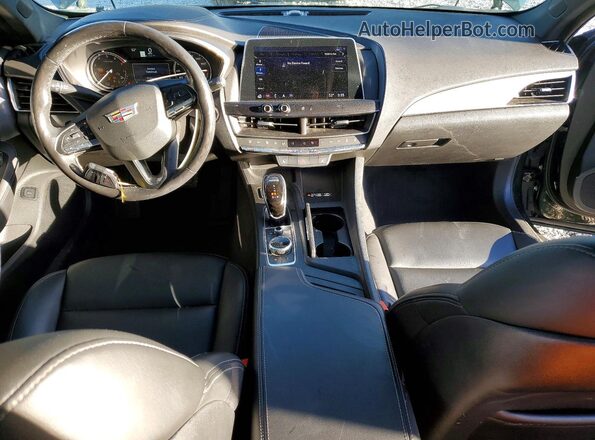 1G6DX5RK2M0117263 2021 CADILLAC CT5 Зеленый Вид панели приборов